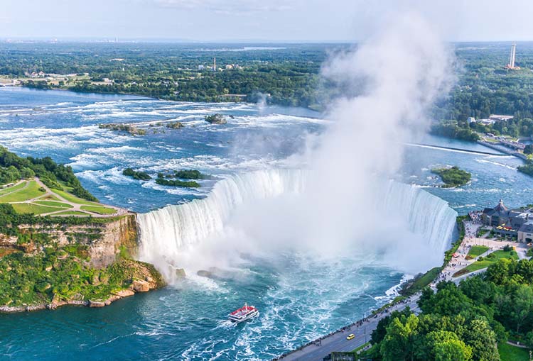 น้ำตกไนแองการา (Niagara Falls)